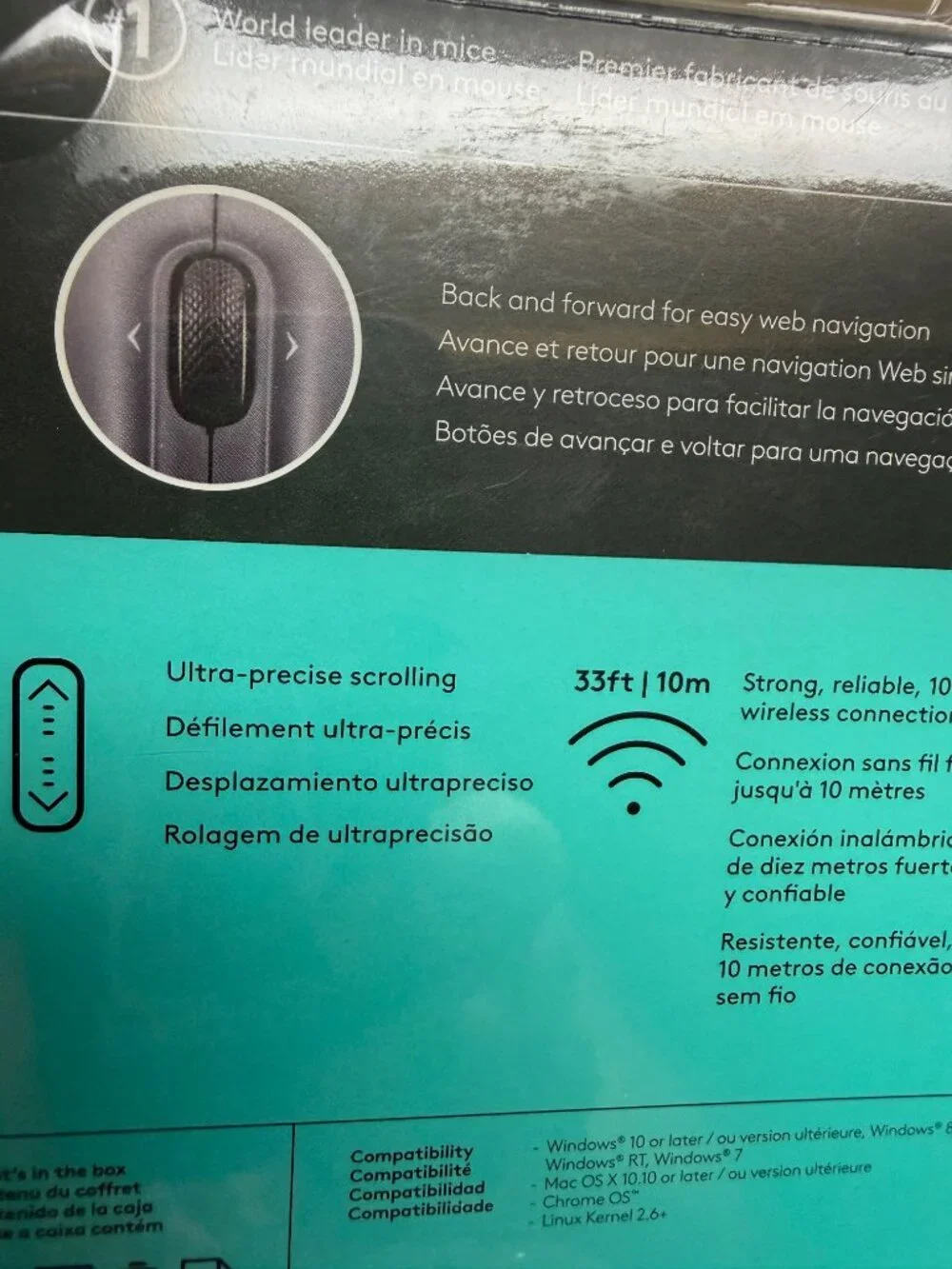 Logitech M325 Wireless Mouse NIP